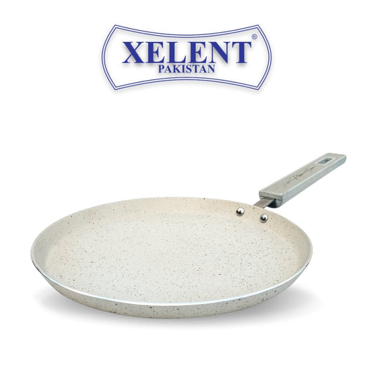 XELENT HOT PLATE MARBLE COATED 31 CM White
