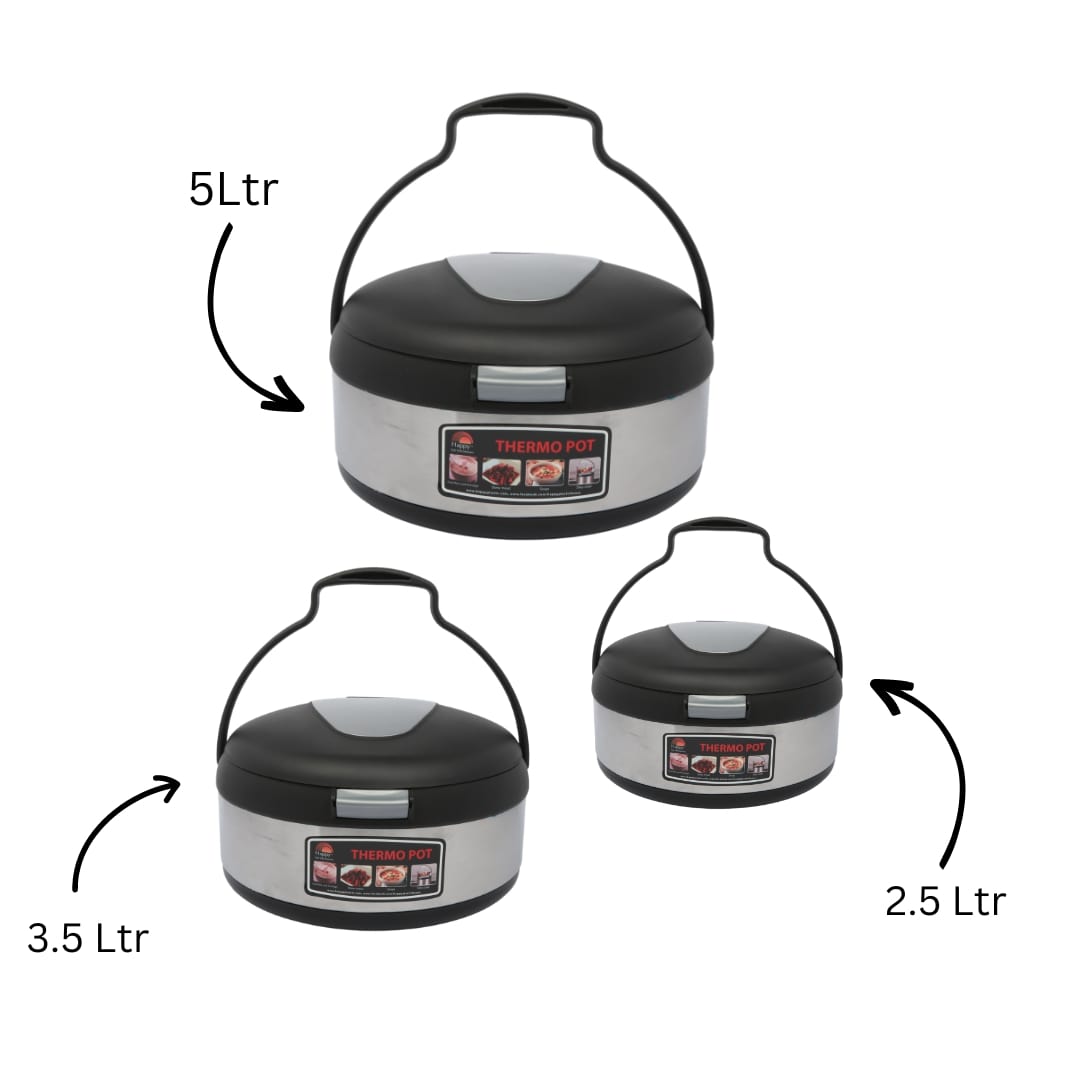 Thermo Pot Hot Pot 3 pcs set