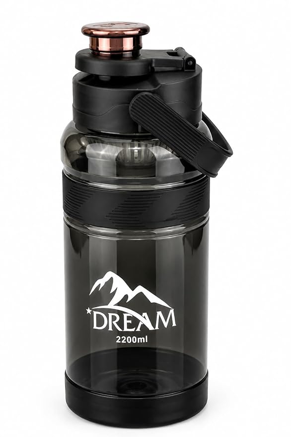 SportPro 2200ml Gym Water Bottle with Leakproof Lid