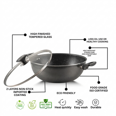 DECOR SERIES KARAHI/WOK 24CM
