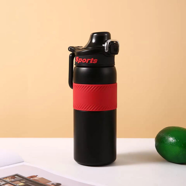 Sports Vacuum Insulated Tumbler with Handle & Lid