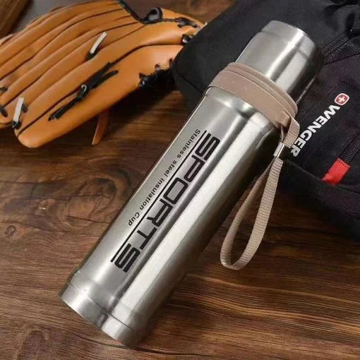 Hot & Cool 750ml Vacuum Flask – Stainless Steel Water Bottle for Kids, School, Office & Outdoor Use