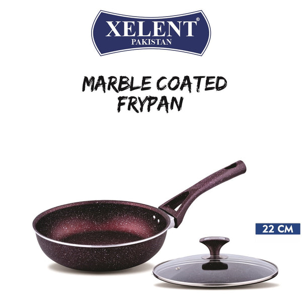 XELENT FRYING PAN 22 CM  WITH LID