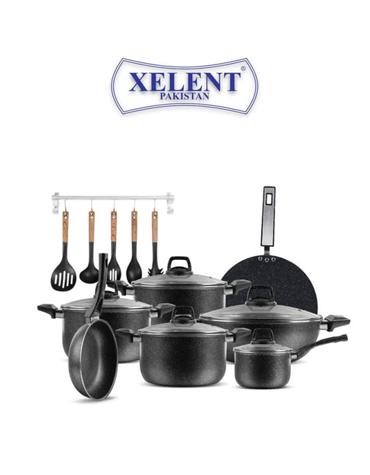 XELENT JUMBO  SET 19 PCS BLACK