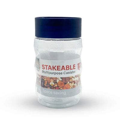 Happy Stakeable Plastic Jar (1000ml)